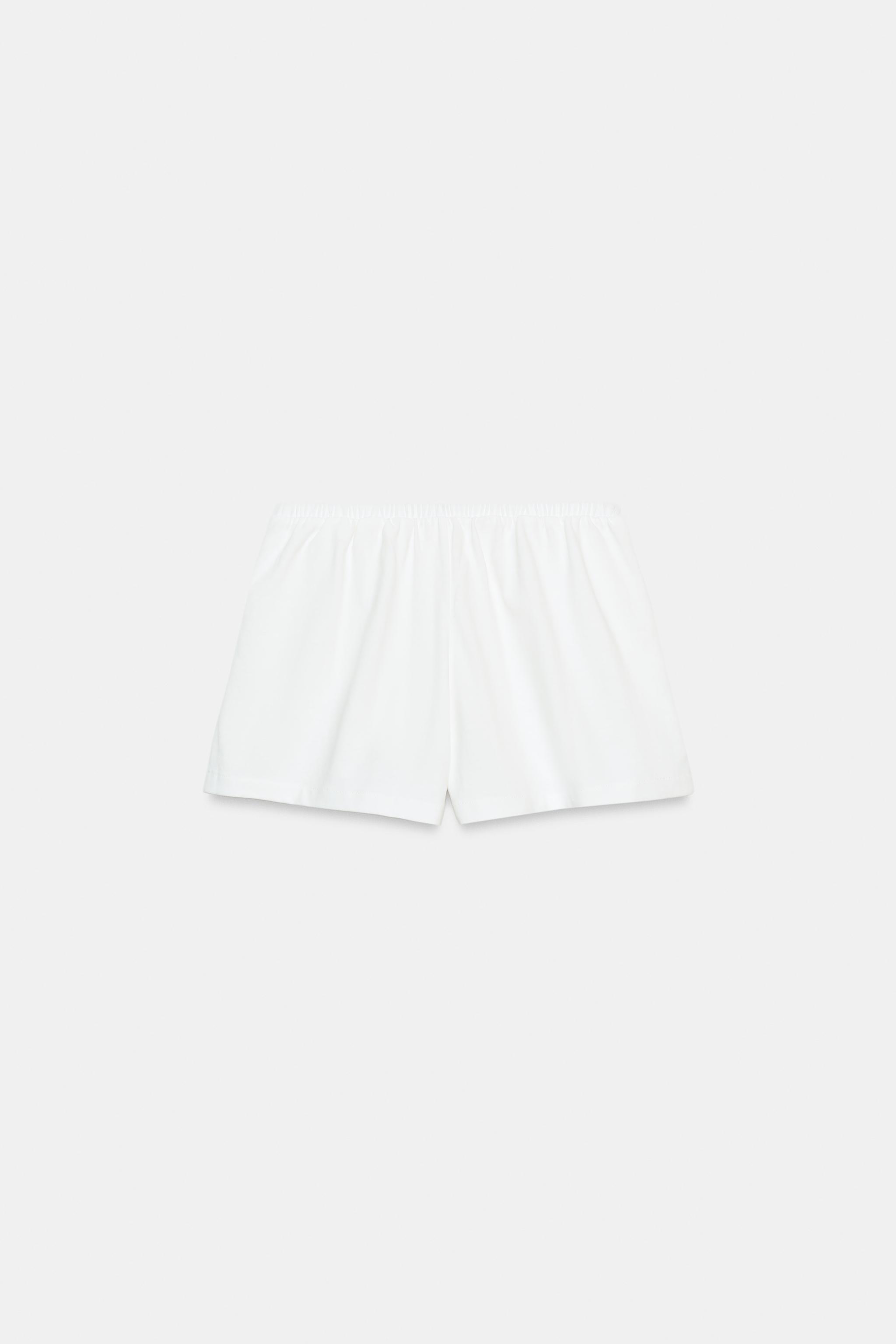 EMBROIDERED SHORTS